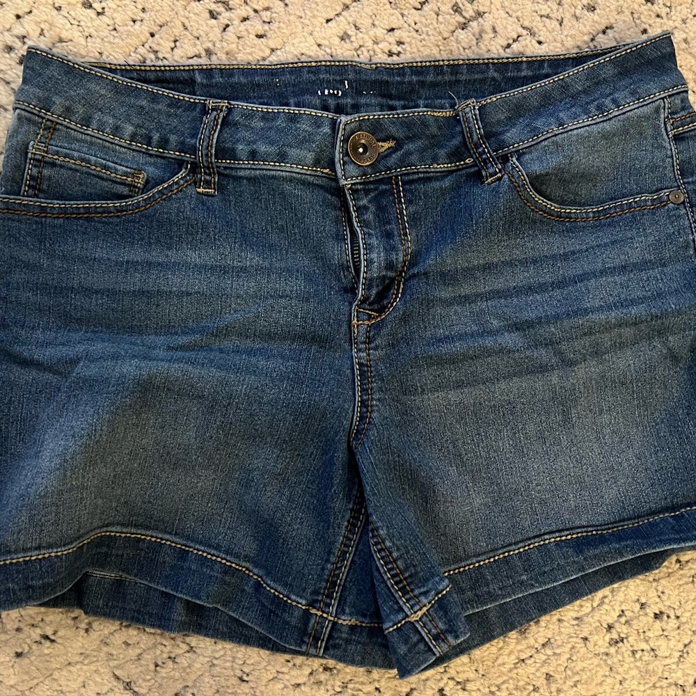 Natural Reflections Blue Jean Shorts